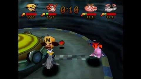 Crash Bash - Splash Dash Gem (Co-op with PR)