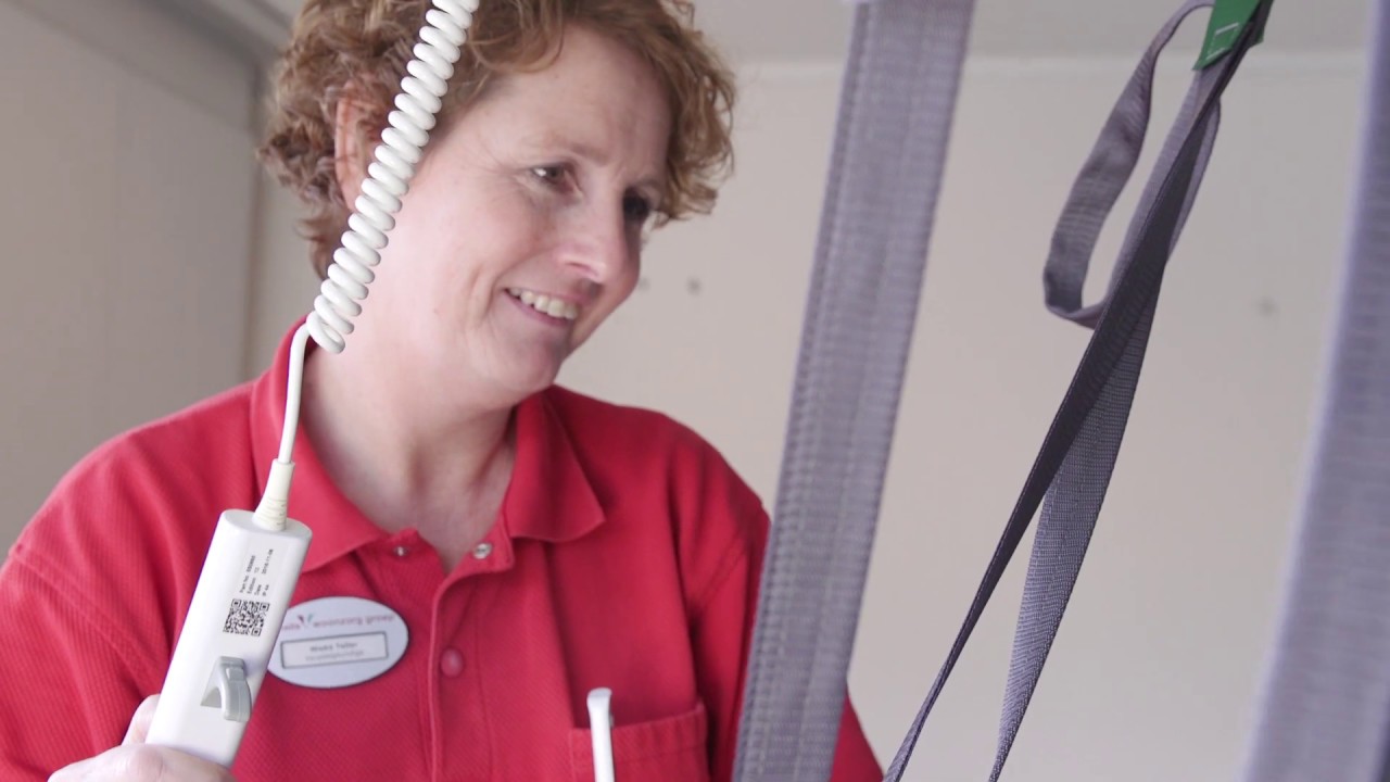 Plafondlift bij Vitalis Vonderhof