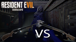 RE7 BioHazard Shotgun M37 x M21 VS Fat Molded Barn Fight