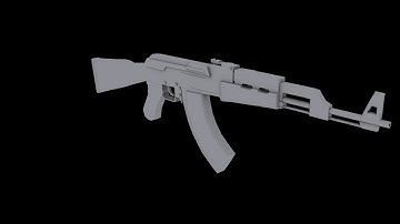 Modeling ak47 with 3ds max