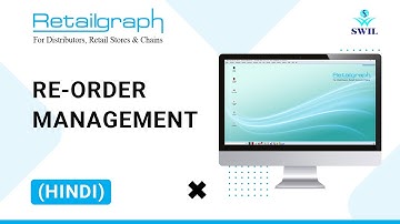 How To Do Re-order Management In SwilERP(Retailgraph)  #reorder
