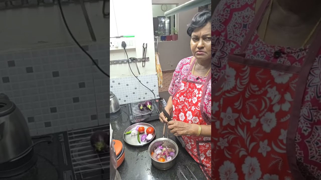 village style healthy dinner/ brinjal chutney and  paratha. Susans Vlog#Susy John is live