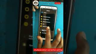 mi phone colour correction setting 📱⚙️🔧 screenshot 5