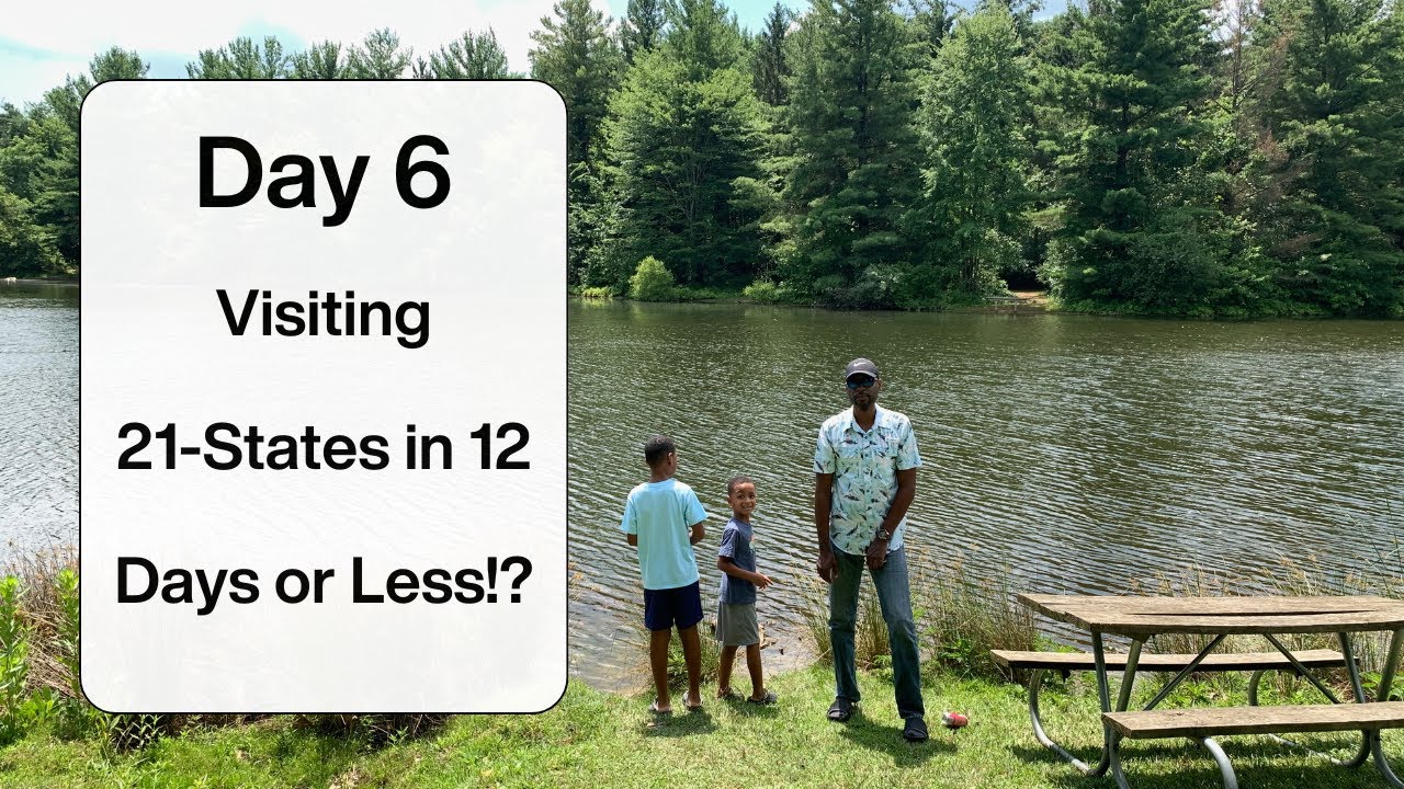 Day 6 US Roadtrip - Caribbean Family Visits 21 States in 12 Days or Less!?