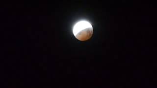 Full lunar eclipse 1:20am est - towards penumberal eclipse end - Jan 21