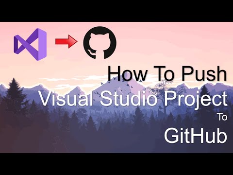 Wideo: Jak wypchnąć do usługi GitHub z programu Visual Studio?