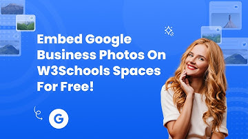 How to embed Google Business Photos on W3Schools Spaces for FREE? #embed #google #w3 #free