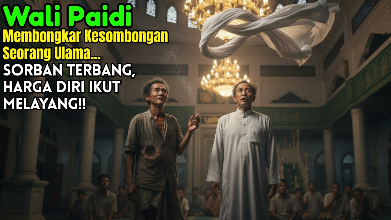 Wali Paidi Membongkar Kesombongan Seorang Ulama, Sorban Terbang di Tengah Ceramah!