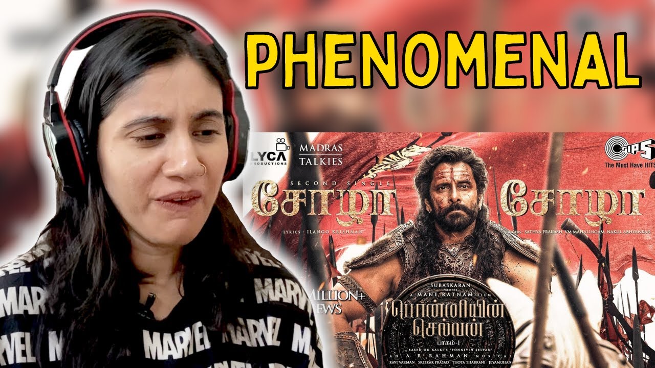 Chola Chola - Lyric Video Reaction | PS1 | Mani Ratnam | AR Rahman | Ashmita Reacts