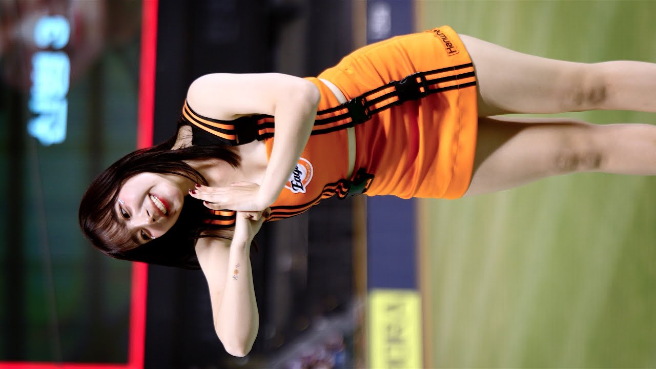 까탈레나 & 상하이 로맨스 하지원 치어리더 직캠 한화이글스 Ha Jiwon