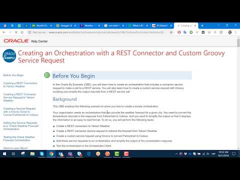 JD Edwards EnterpriseOne Orchestrator - REST API Connection