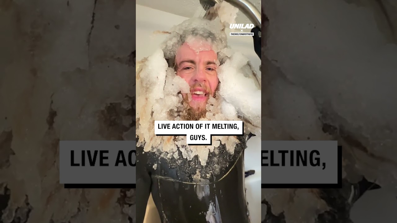 defrosting hair after winter surfing