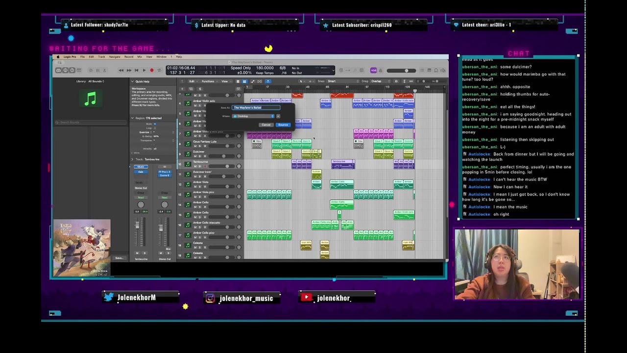 Composing for my Amazon MGM Studios and PRS Foundation Project!
