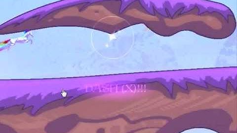 Dave Plays Robot Unicorn Attack