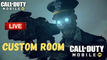 CALL OF DUTY MOBILE GAMEPLAY LIVE | COD MOBILE LIVE | BATTLE ROYALE CUSTOM ROOM