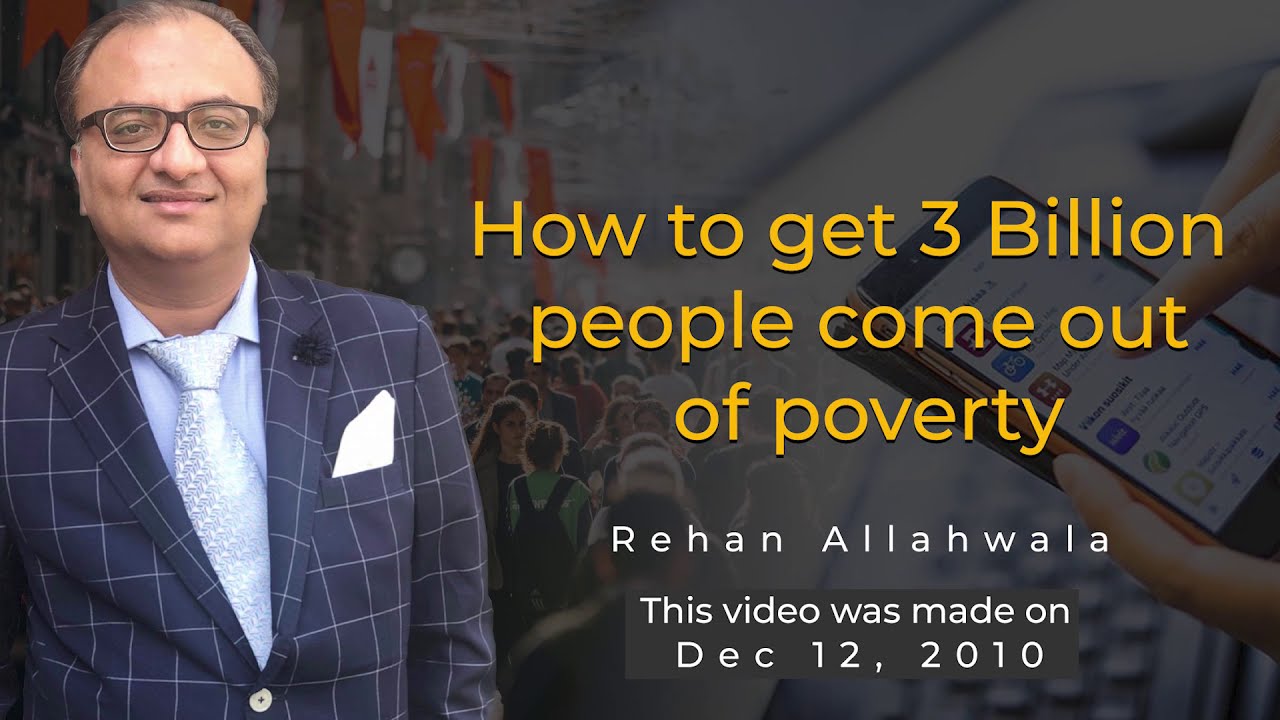 Thumbnail for How to get 3 Billion people come out of poverty | Rehan Allahwala | Reddit in 2021