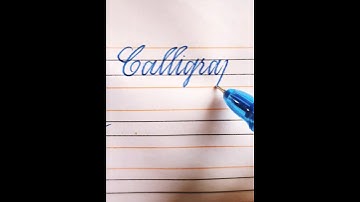 CURSIVE WRITING PRACTICE/ CURSIVE WRITING TUTORIAL/ CALLIGRAPHY @CursiveWriter CURSIVE WRITING