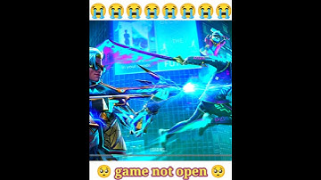 why free fire not opening 😭 how to solve this problem 🥺 कैसे खोले free fire game #shorts #freefire