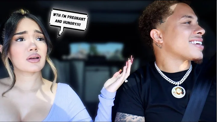 Ignoring My PREGNANT FIANCE'S Drive Thru Order! *She Cries*