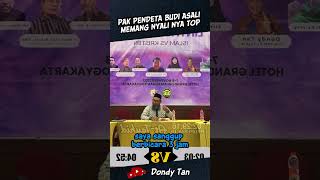 PENDETA BUDI ASALI MEMANG NYALI NYA TOP #dondytan #debatislamkristen