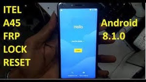 Itel A45 FRP ( Google Gccount )  Bypass | Itel A45 Ggoogle Account Bypass Easy Sort Trick 100%