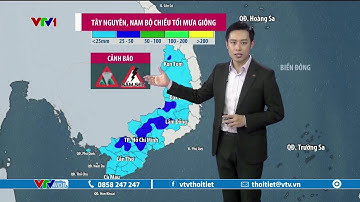 Dự báo thời tiết chiều nay 15/4/2023 | Tây Nguyên, Nam Bộ có mưa giông | VTVWDB