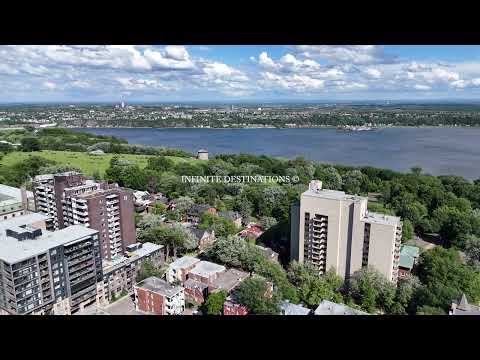 Quebec City, Quebec - Drone Clip #229