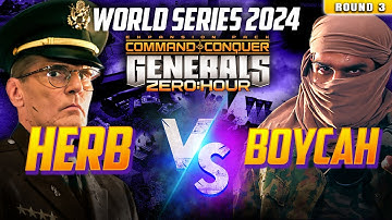🔴 LIVE REPLAYS | C&C Generals Zero Hour World Series 2024 | HerB vs BoYcaH | Round 3