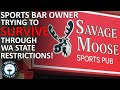 Interview: Small Business Sports Bar Owner Survival during Covid Shutdown | Seattle RE Podcast