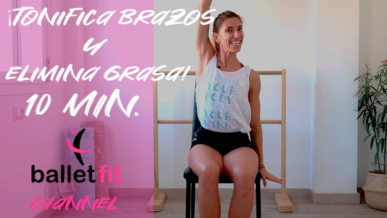 Los 5 mejores ejercicios para ACABAR con la FLACIDEZ de tu BRAZOS 💪 (10 minutos)