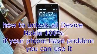 how to unlock all moble Nokia-របៀបបុកប្រូក្រាម Nokia 230