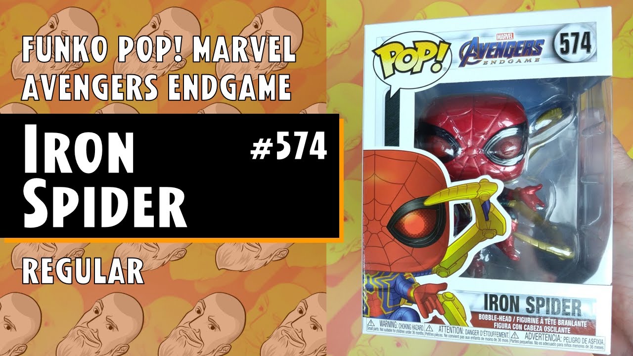 Figurine Iron Spider FUNKO POP Marvel Avengers End game numéro 574