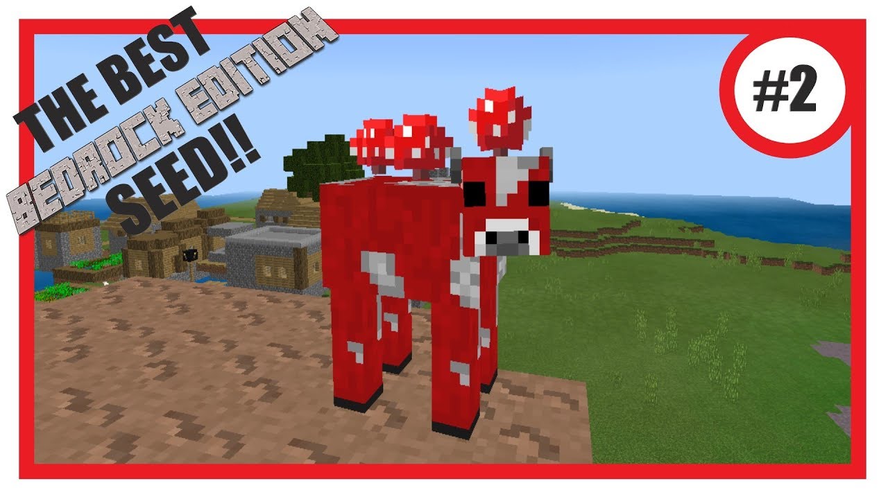 THE BEST MINECRAFT BEDROCK EDITION SEED!! NOW WITH