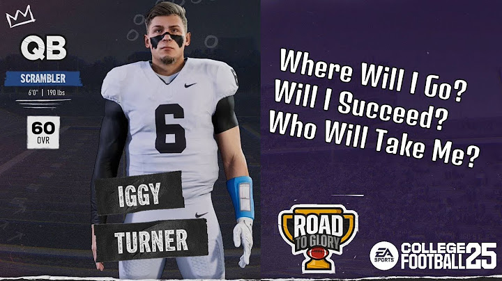 College Football 25 Road To Glory Ep.1 - 2 Star Underdog QB Where Will We Play?