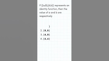 EX:1.6 || MCQ  8 || RELATIONS & FUNCTIONS || TAMIL || SAMACHEER KALVI
