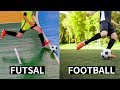 Differences between futsal and football