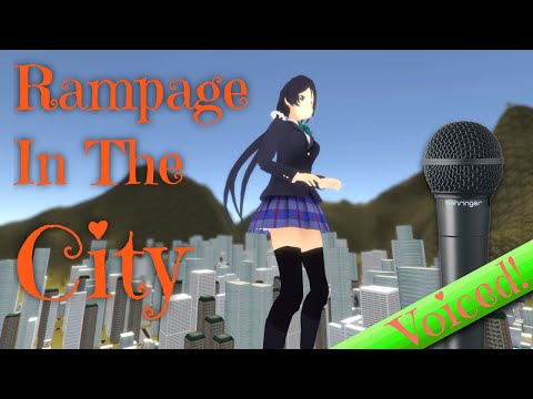 [Sizebox] Giantess Growth & Destruction - Rampage in the City [VOICED]