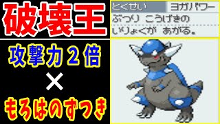 ラムパルド（鉢巻ヨガパワー）の『もろはのずつき』を耐えるポケモンはいるのか？【ゆっくり実況】【ポケモンHGSS】