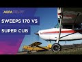 Which airplane flies better? Souped-up AOPA Sweepstakes Cessna 170 vs Piper Super Cub