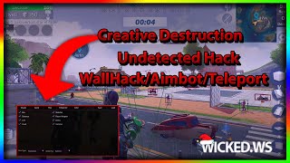 🔥Creative Destruction Hack and Cheats *WALLHACK/AIMBOT/TELEPORT/SPEEDHACK/NO BAN* www.wicked.ws 🔥