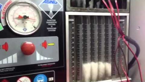 Injector dynamics 1000cc high impedance pressure/flow test