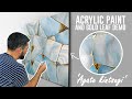ABSTRACT ACRYLIC PAINTING - "Agate Kintsgi" - DEMO