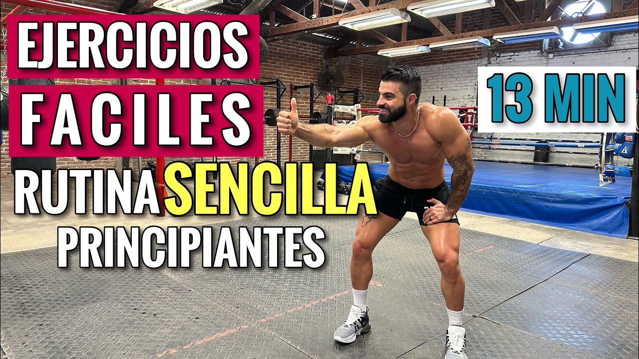 Ejercicios f ciles en casa para principiantes 13 minutos como empezar