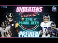 Pittsburgh Steelers at Tennessee Titans Week 7 Preview | Which Team Stays Undefeated?