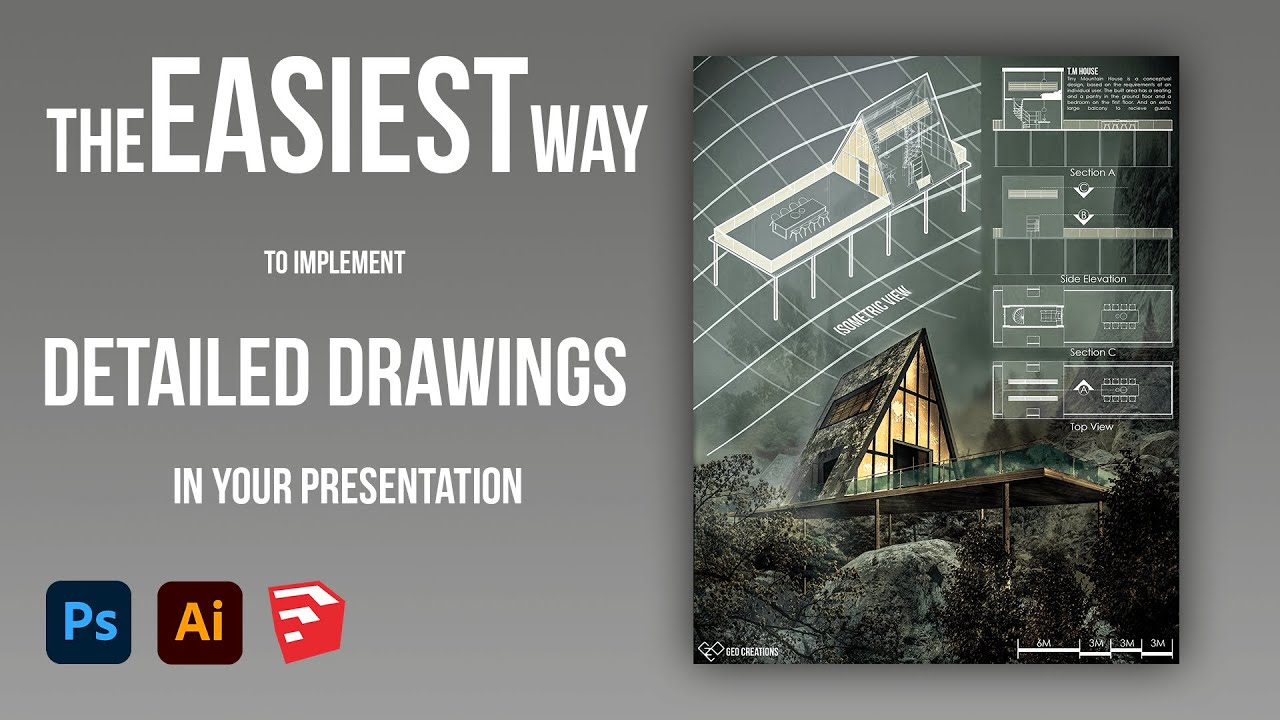 features of presentation drawing