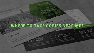 Where to take copies near me in London