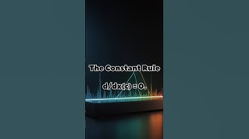 The Constant Rule in Calculus | Real-Life Example! #maths #science #math #calculus #facts