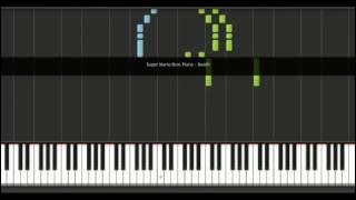 Super Mario Bros death sound on piano