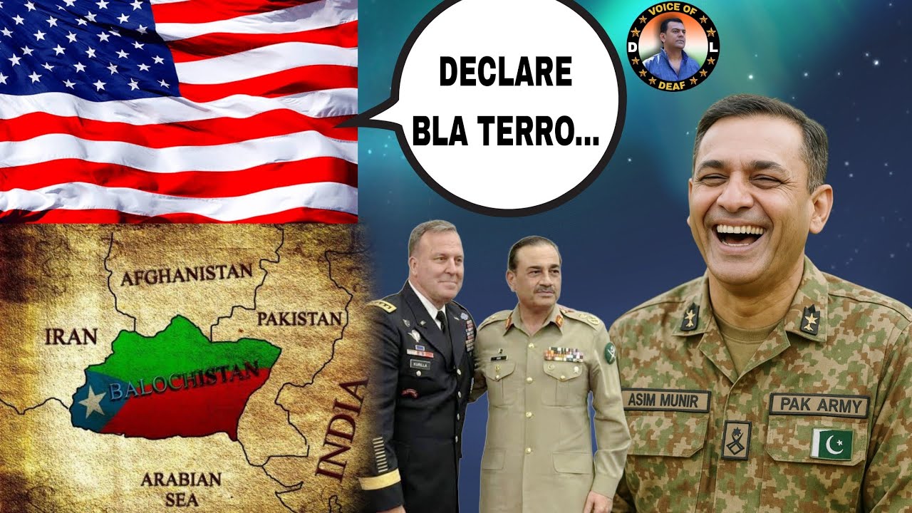 US declares ‘Baloch Liberation Army’ a ter.... group amid Pakistan Army chief’s visit