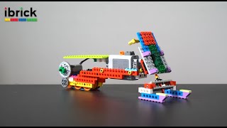 Build a LEGO Snowmobile with ibrick! ❄️🚀 | Hands-On STEM Fun for Kids